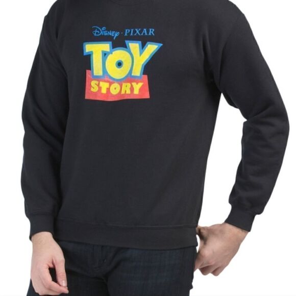 Men's Pixar Toy Story Crew Neck Tee Sweater - Picture 1 of 2